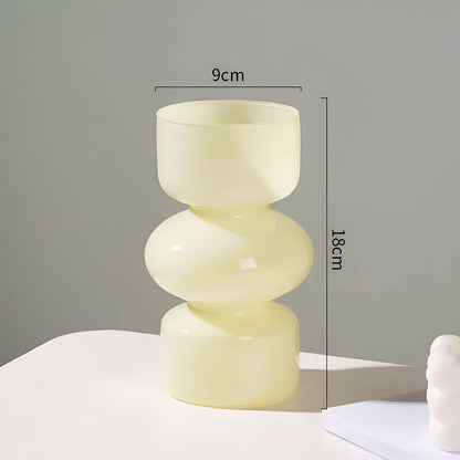 Colorful Modern Glass Vase Decor