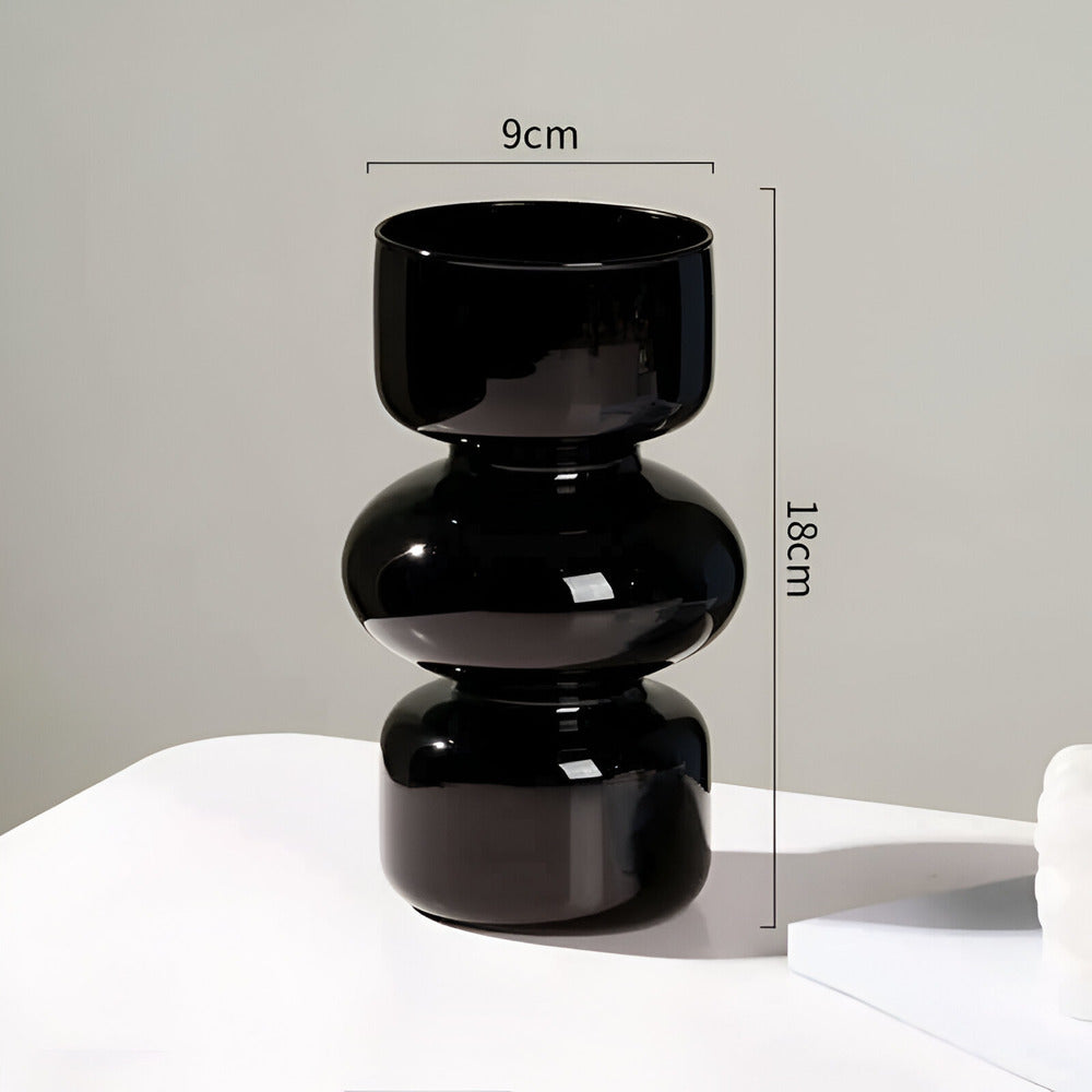 Colorful Modern Glass Vase Decor