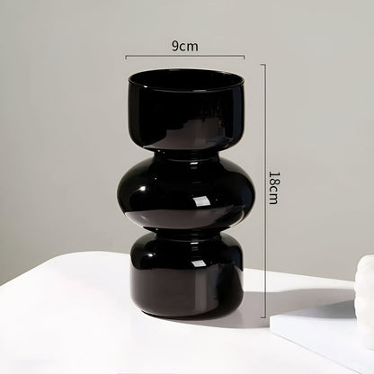 Colorful Modern Glass Vase Decor