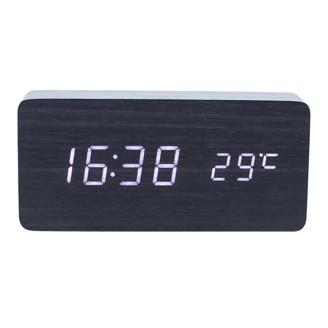 Compact Digital Plastic Alarm Clock