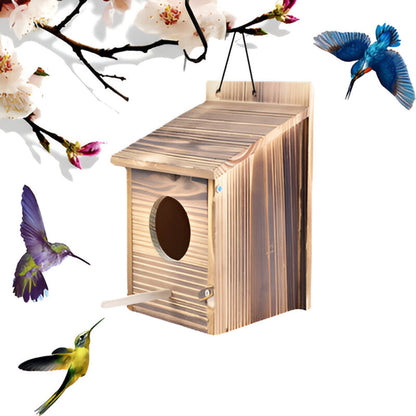 Outdoor Waterproof Wood Bird House