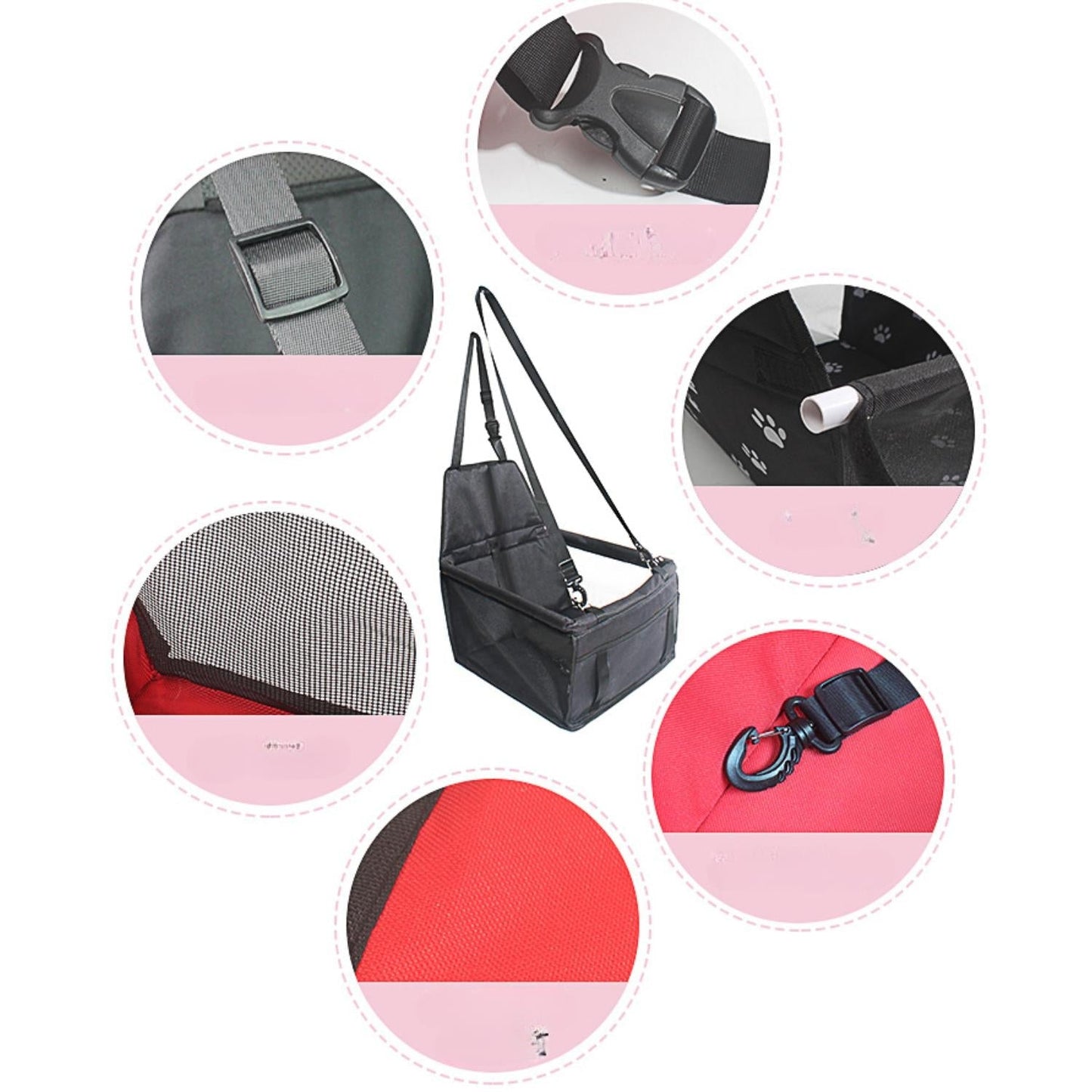 Portable Pet Booster Seat - Waterproof and Non Slip