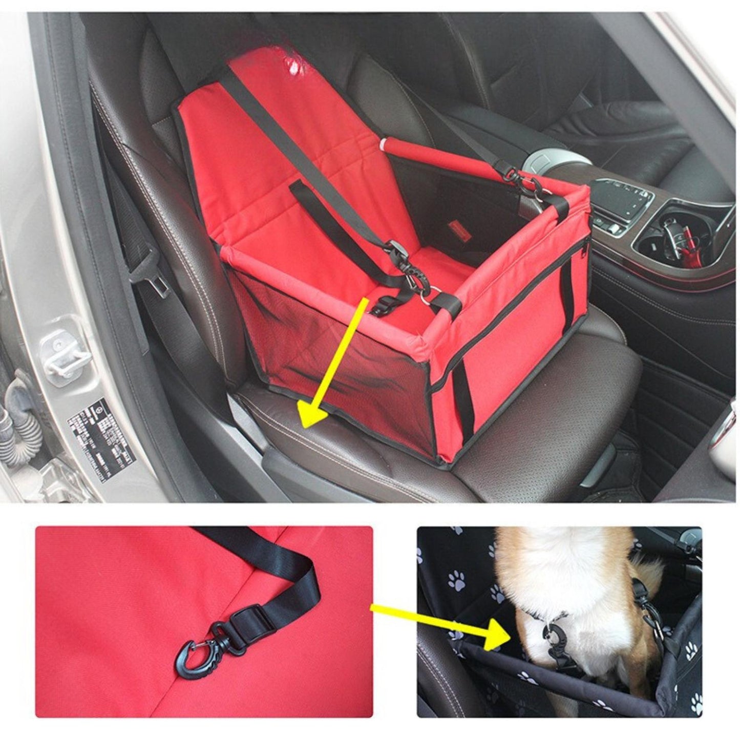 Portable Pet Booster Seat - Waterproof and Non Slip