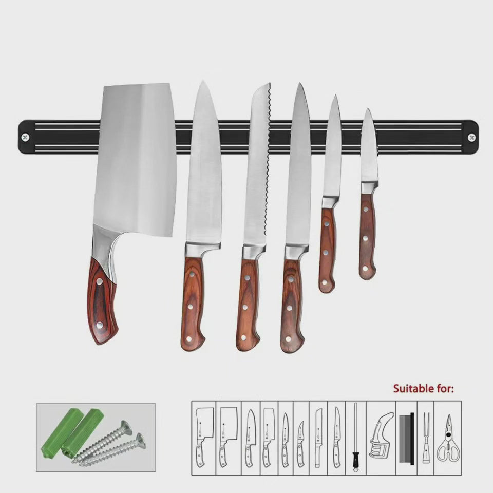 Strong Magnetic Kitchen Knife Strip Holder