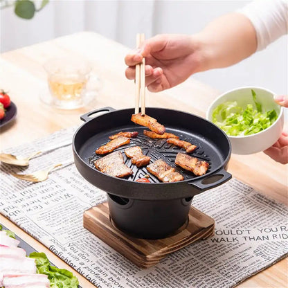 Compact Portable Gas BBQ Grill Set