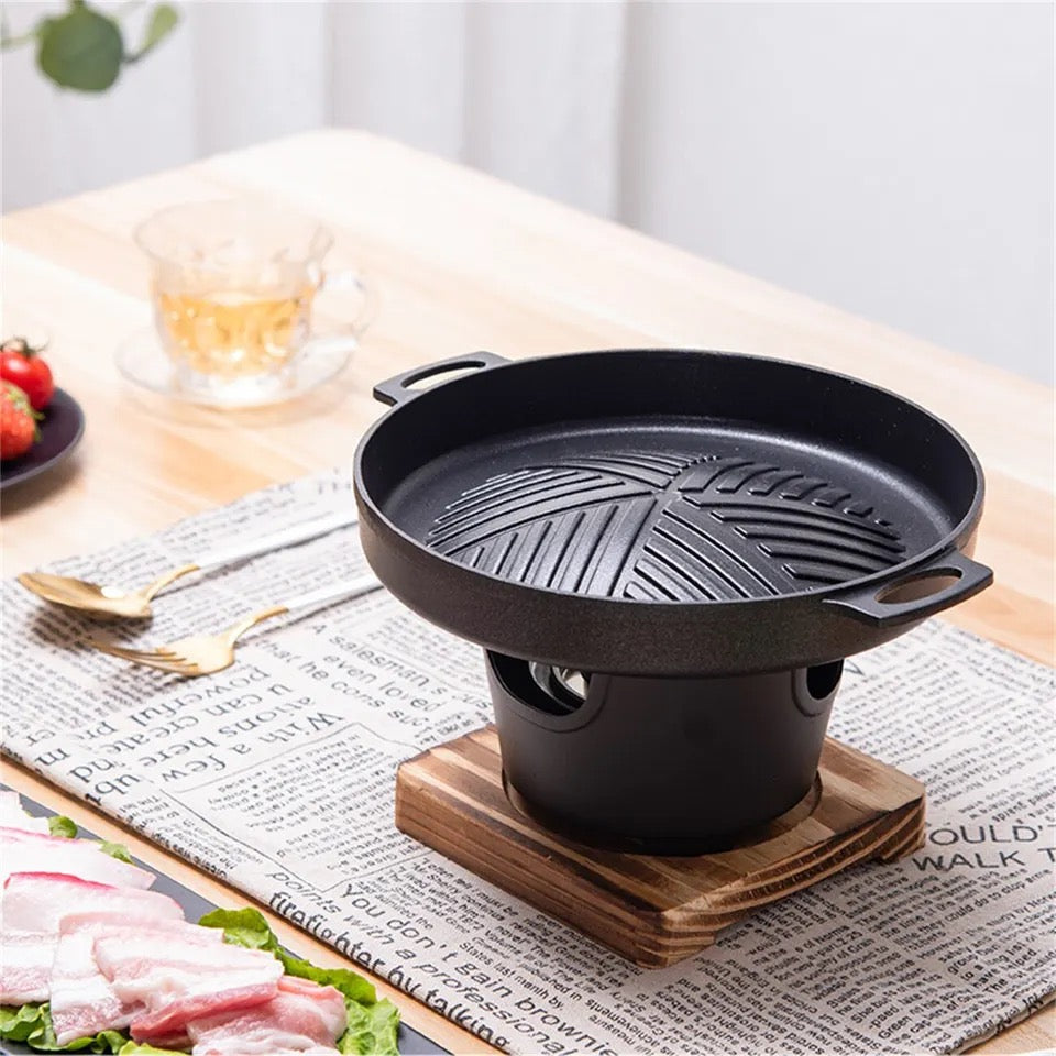 Compact Portable Gas BBQ Grill Set
