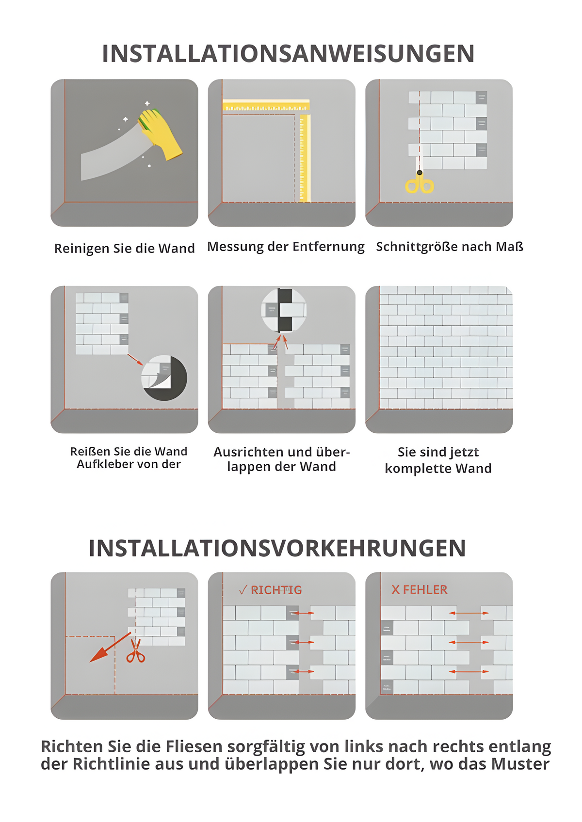 Easy Stick 3D Wall Tiles | Waterproof and Drill-Free