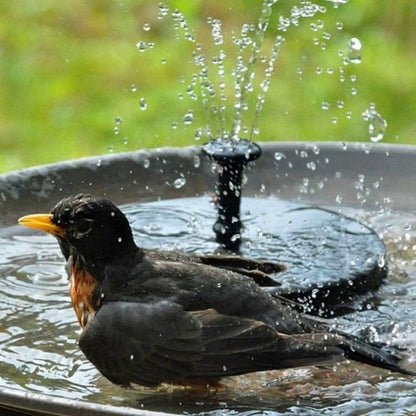 Solar Powered Fountain Pump for Garden or Pond Decoration