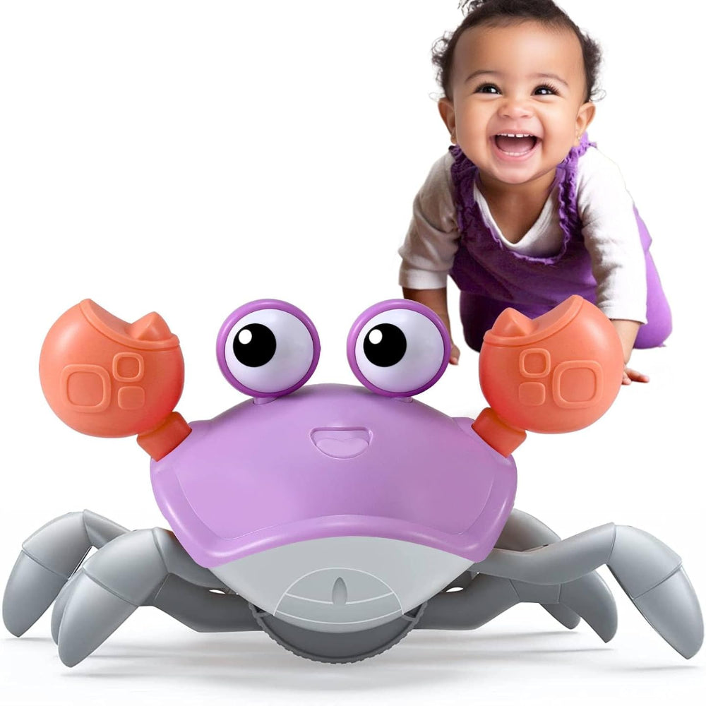 Colorful Crab Baby Music Toy with Lights