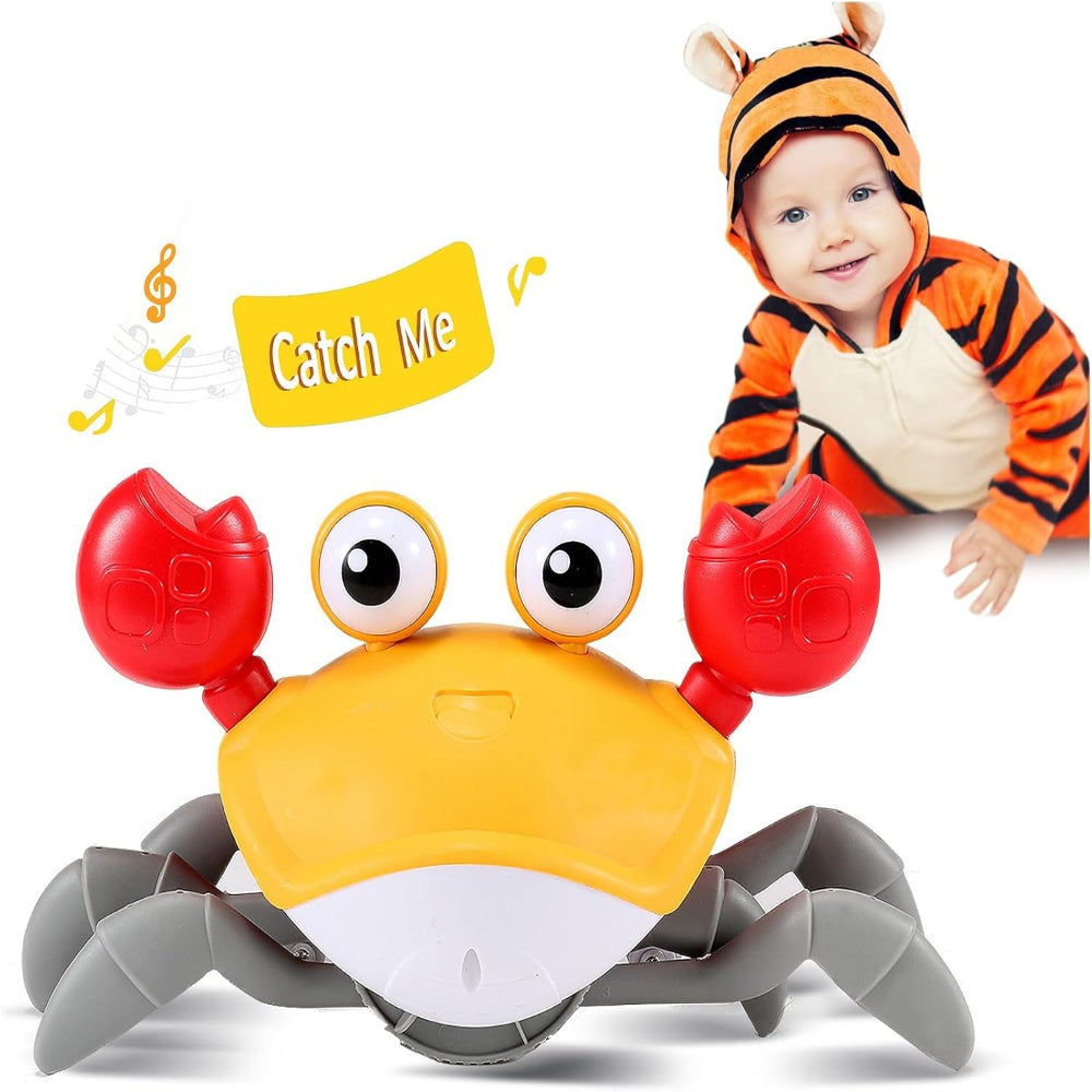 Colorful Crab Baby Music Toy with Lights