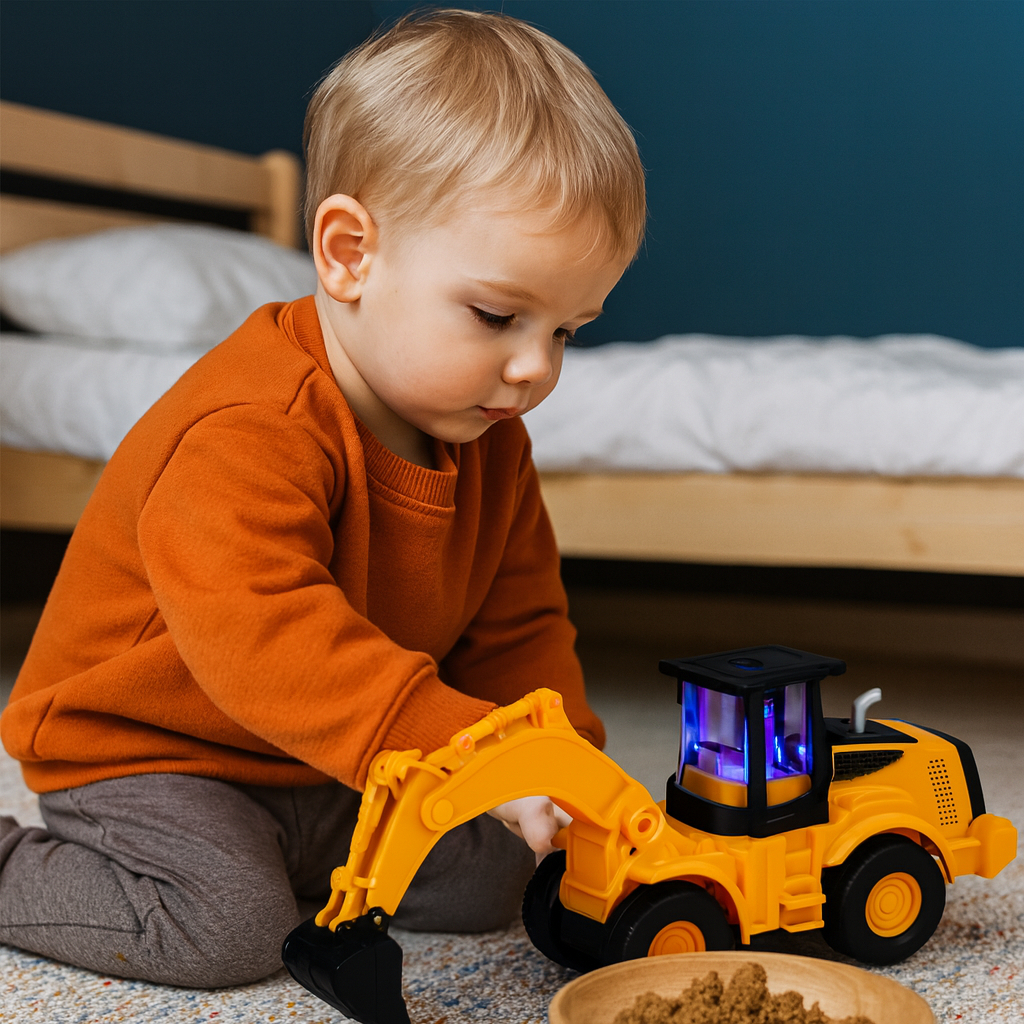 Fun Kids Construction Truck with Lights and Sounds