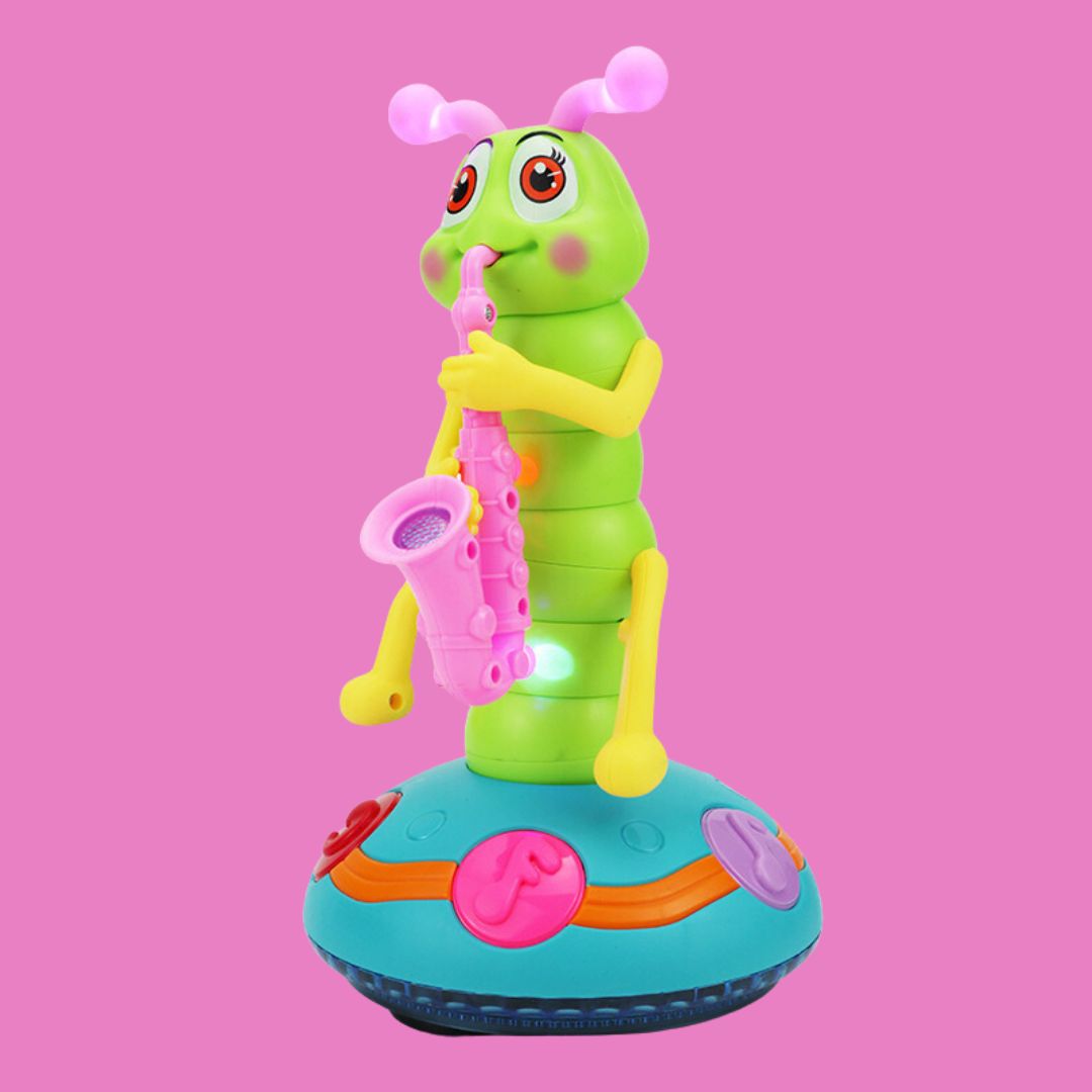 Colorful Baby Music Toy with Lights and Moving Parts