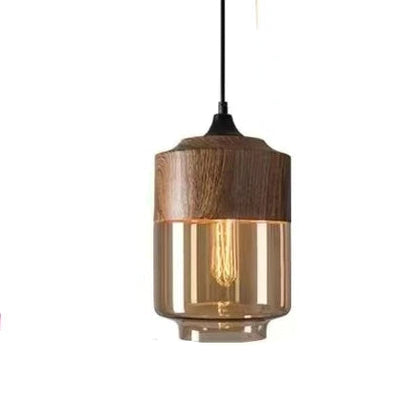 Premium Glass Pendant Light Adjustable Cord