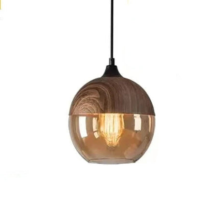 Premium Glass Pendant Light Adjustable Cord