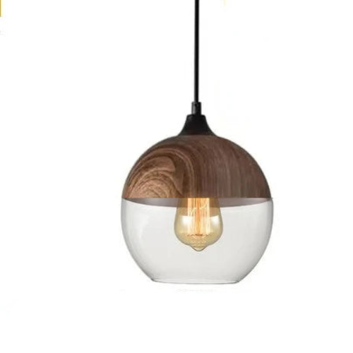 Premium Glass Pendant Light Adjustable Cord