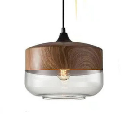 Premium Glass Pendant Light Adjustable Cord