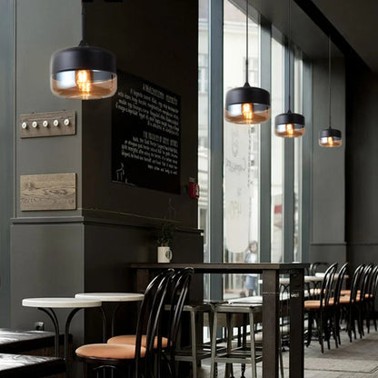Premium Glass Pendant Light Adjustable Cord