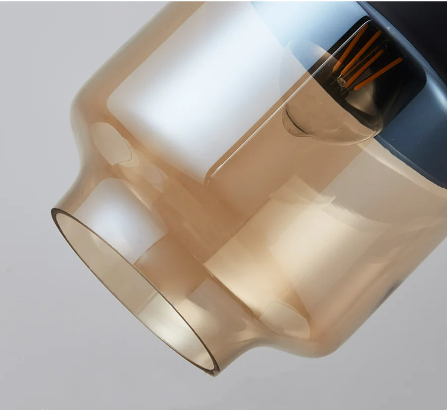 Premium Glass Pendant Light Adjustable Cord