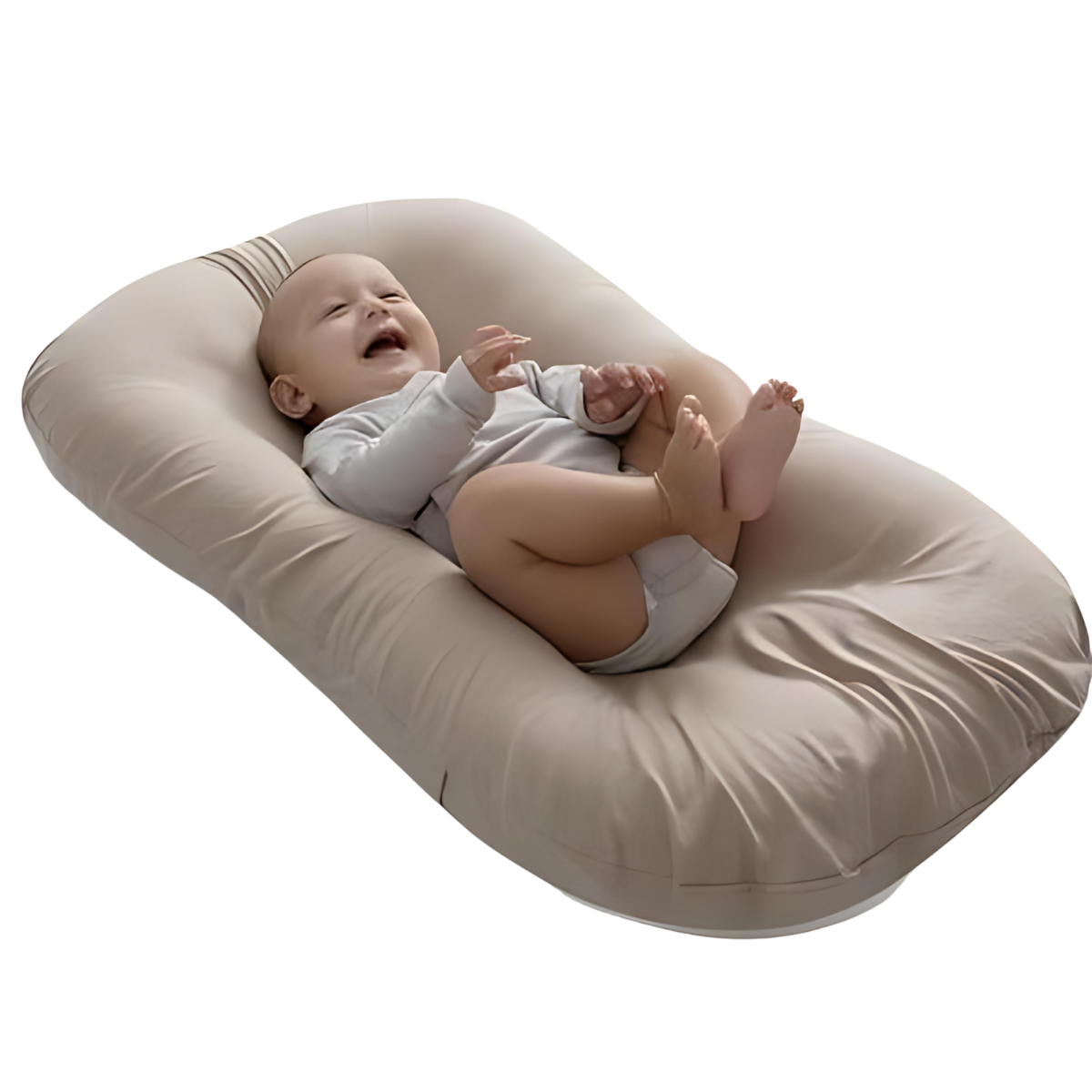Cozy Baby Lounger - Large Soft Cotton Nest Bed - Yeezlab
