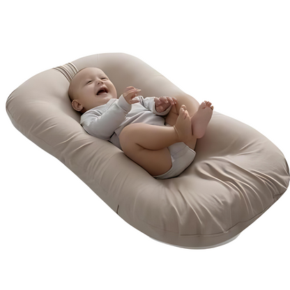 Cozy Baby Lounger - Large Soft Cotton Nest Bed - Yeezlab