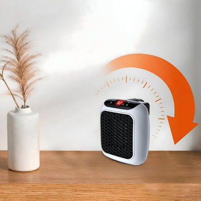 Compact Electric Wall Heater with Thermostat