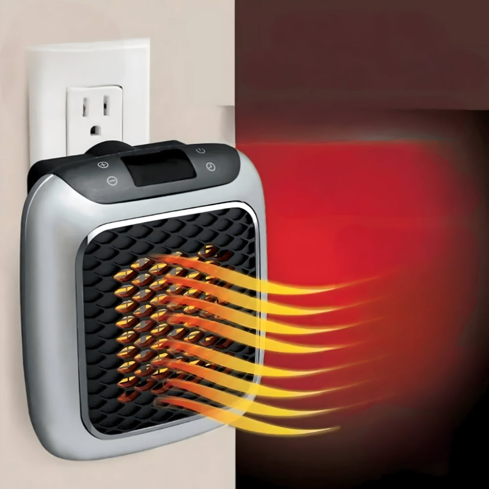 Compact Electric Wall Heater with Thermostat