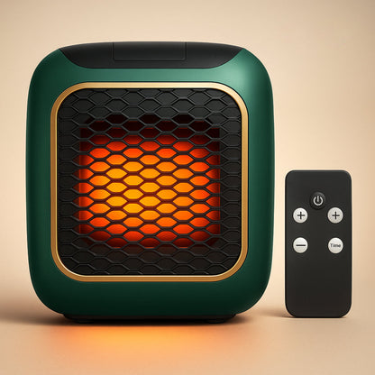 Compact Electric Wall Heater with Thermostat