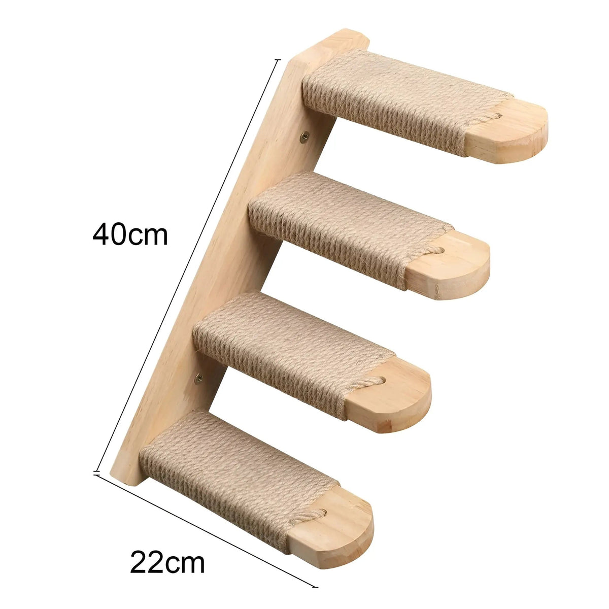 Cat Tower Wall Shelf with Scratch Pad