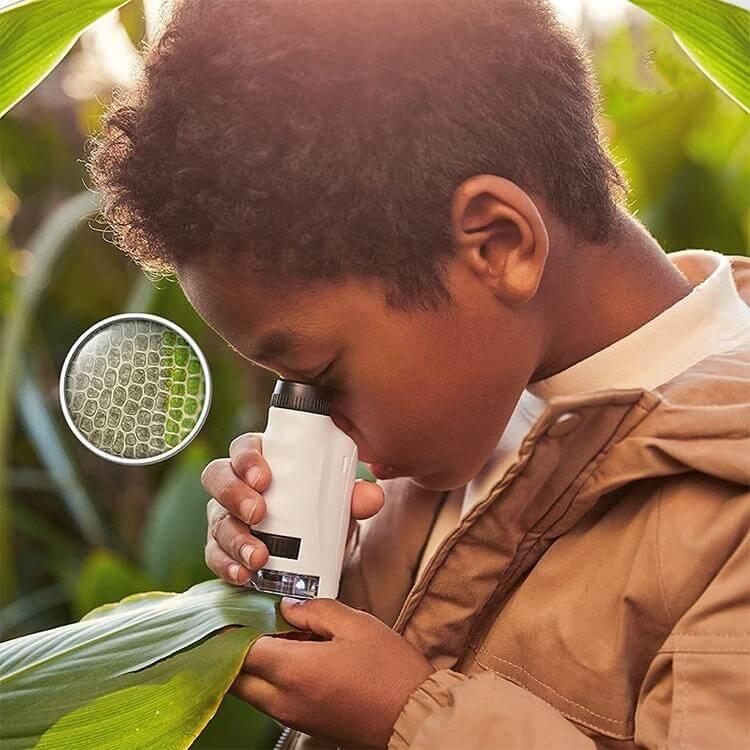Fun Kids Microscope with Adjustable Zoom - Yeezlab