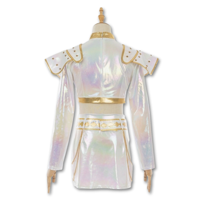 Kpop Girl Holographic Halloween Party Dress
