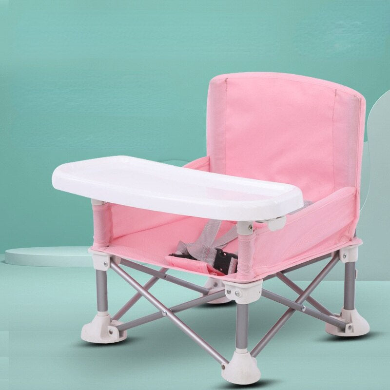 Fun Outdoor Kids Folding Chair with Table