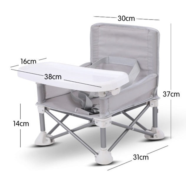 Fun Outdoor Kids Folding Chair with Table