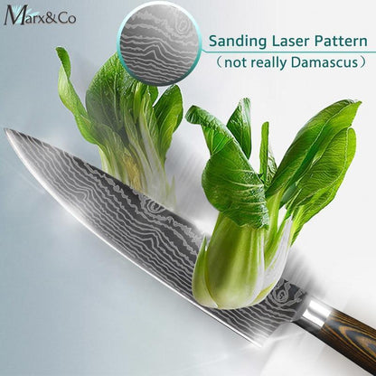 Premium Japanese Chef Knife 8 Inch Sharp Stainless Steel