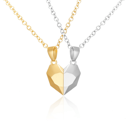 Magnetic Couple Pendant Necklace for Forever Love