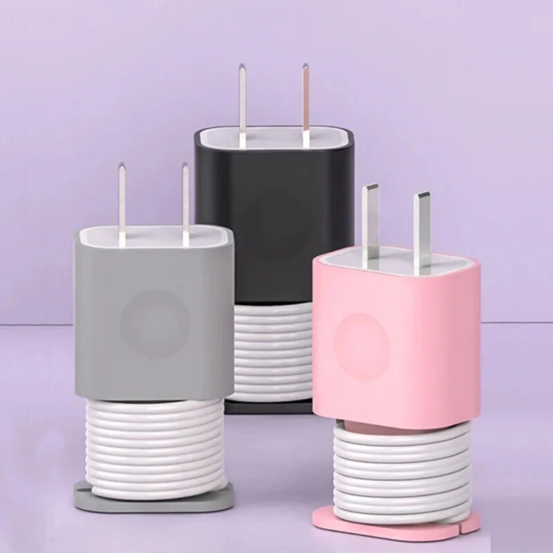 Premium Cable Organizer Silicone Cord Wrap