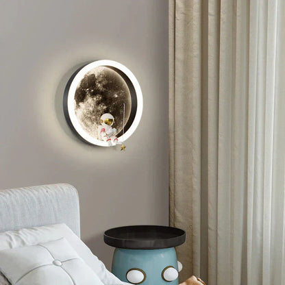 Cool LED Moon Wall Light
