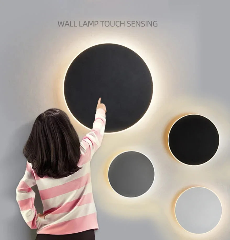 Circular Modern LED Wall Lamp