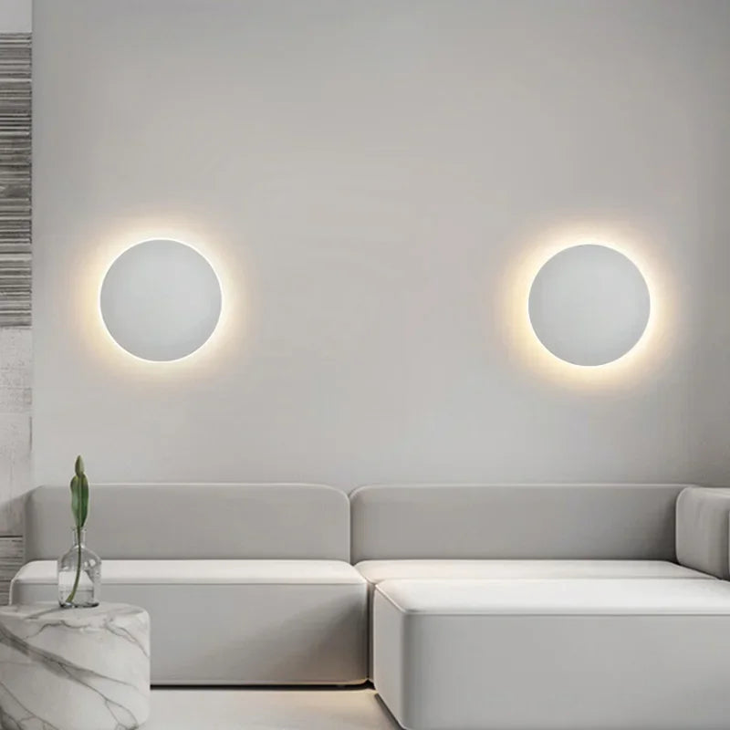 Circular Modern LED Wall Lamp - Yeezlab