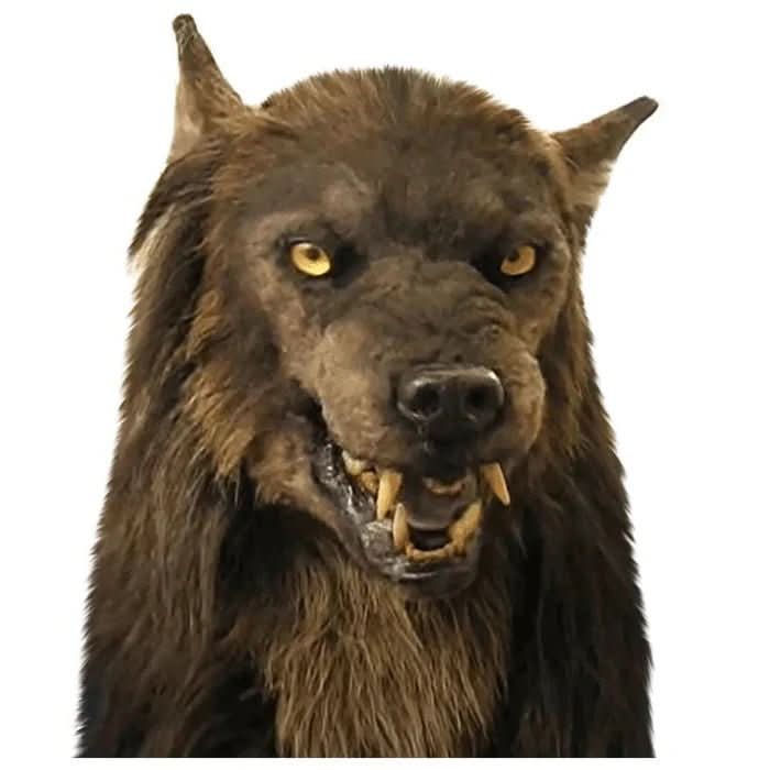 Scary Werewolf Latex Mask for Halloween Costume