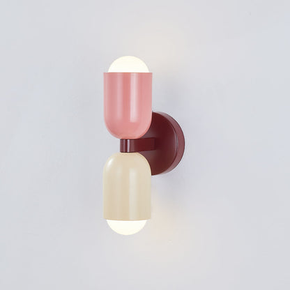 Minimalist White Wall Light Fixture