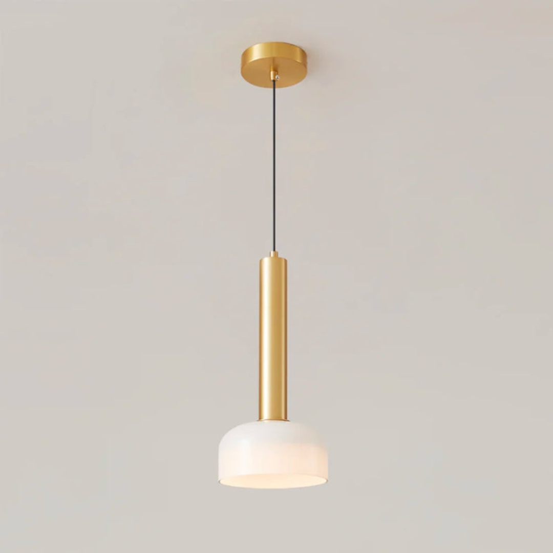 Sleek Modern Copper LED Pendant Light - Yeezlab