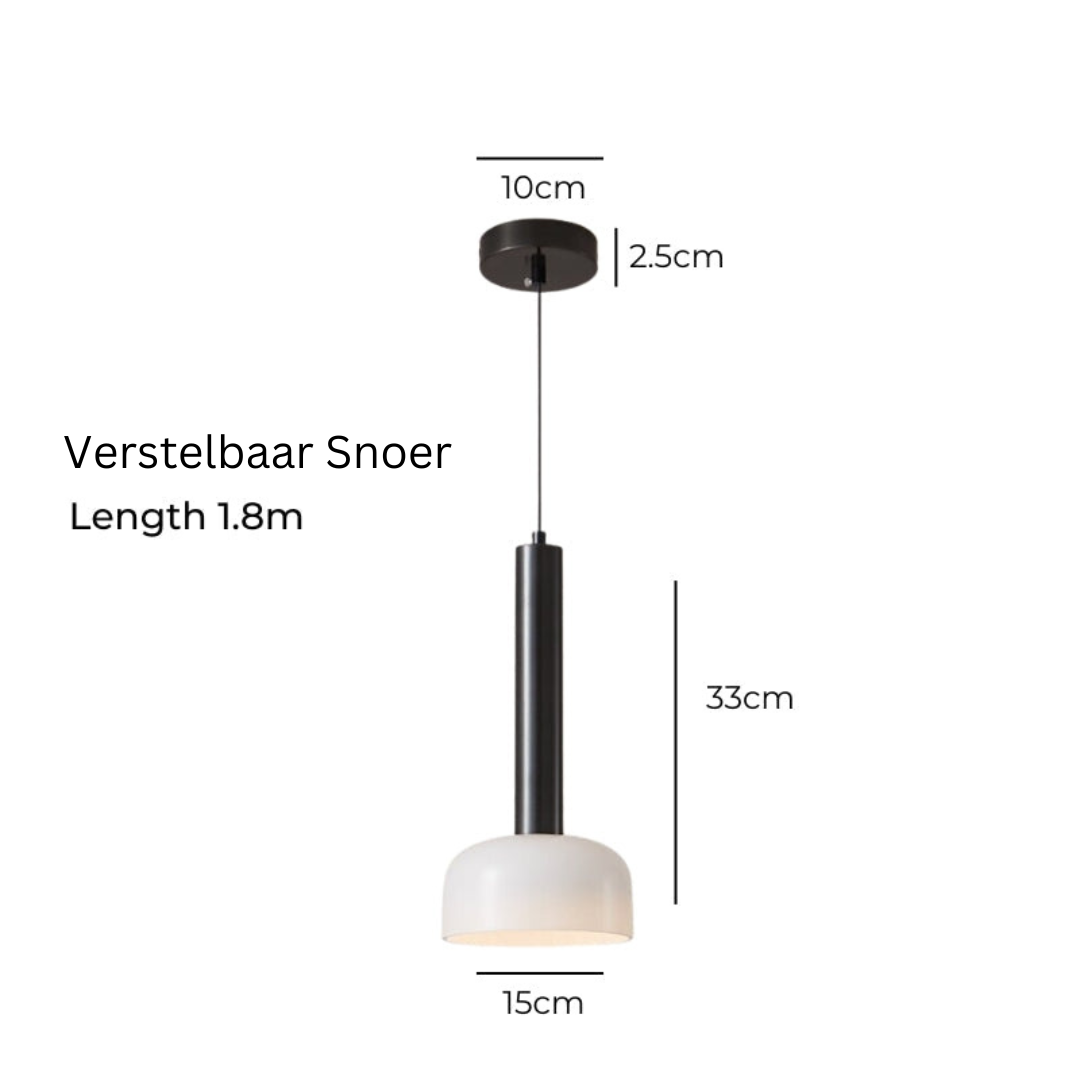 Sleek Modern Copper LED Pendant Light
