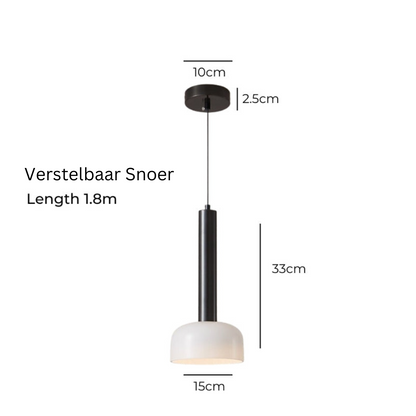 Sleek Modern Copper LED Pendant Light