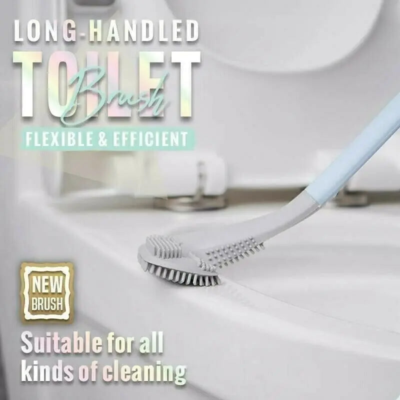 Deep Clean Toilet Brush - Extended Reach Corner Cleaner