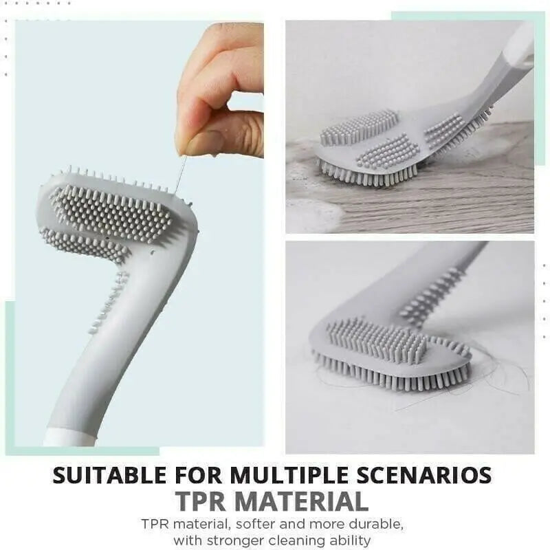 Deep Clean Toilet Brush - Extended Reach Corner Cleaner