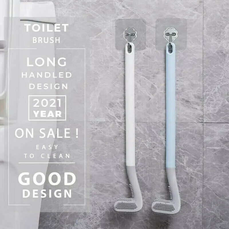 Deep Clean Toilet Brush - Extended Reach Corner Cleaner