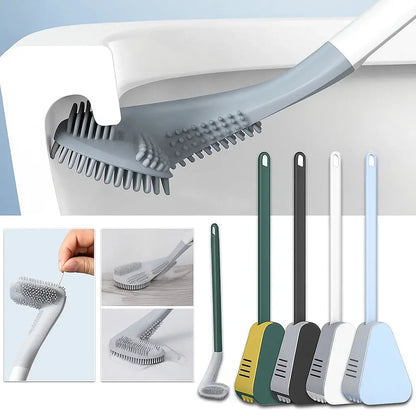 Deep Clean Toilet Brush - Extended Reach Corner Cleaner - Yeezlab