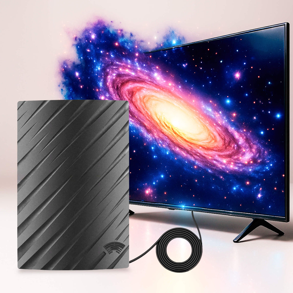 Ultra HD Indoor TV Antenna 4K Long Range 600 Mile Reception - Yeezlab