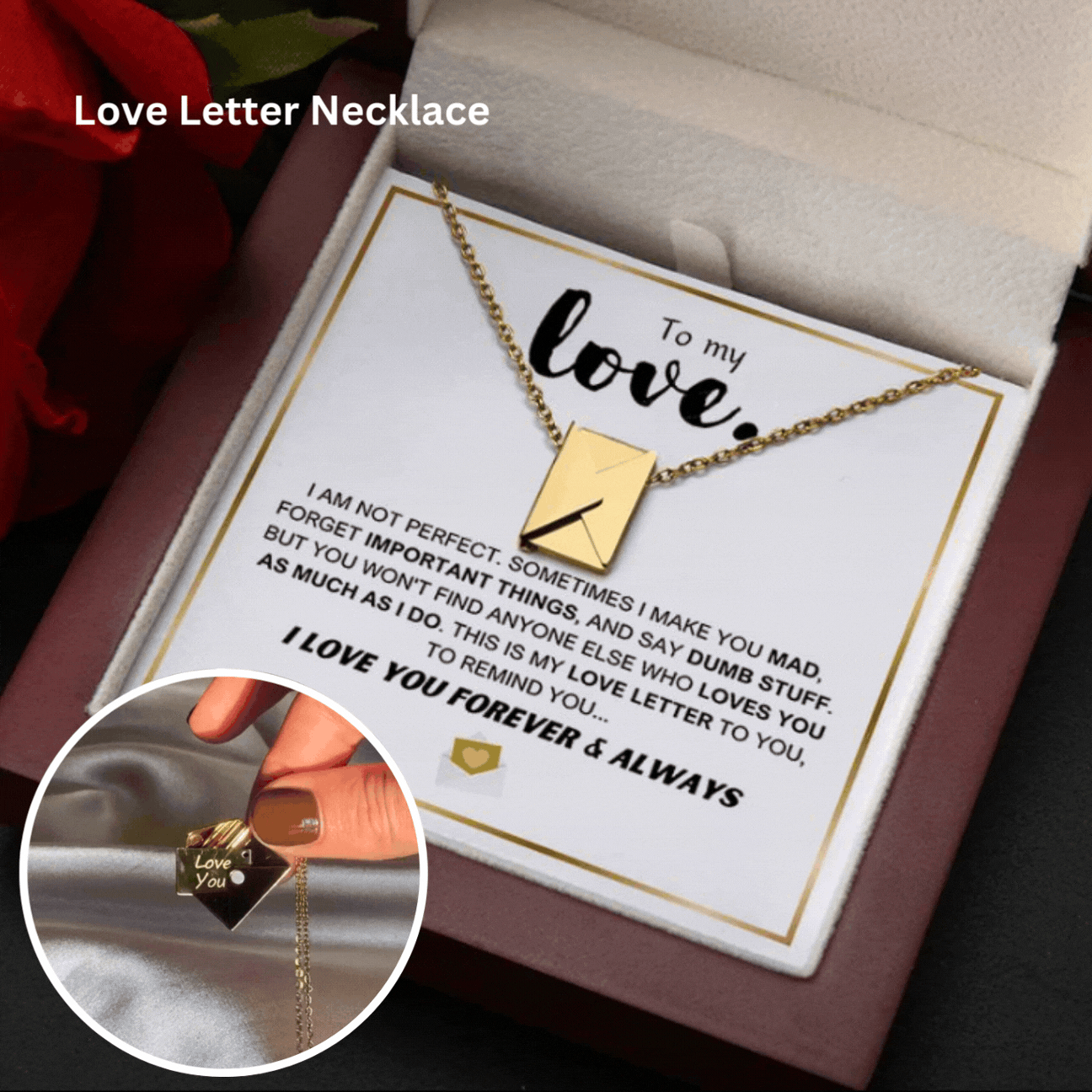 Yeezlab Romantic Heart Necklace Gift Set - Yeezlab