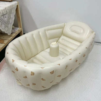 Portable Baby Bath Tub | Inflatable & Compact - Yeezlab